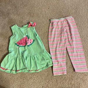 2T Watermelon Outfit
